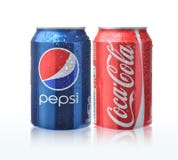 Bidons de coca-cola et de Pepsi-cola Bidons de coca-cola et de Pepsi-cola