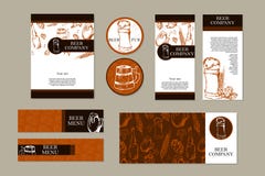Biermenu Retro kaart of vlieger Restaurantthema Moderne en dynamische ontwerpen Vector illustratie royalty-vrije illustratie Biermenu Retro kaart of vlieger Restaurantthema Moderne en dynamische ontwerpen Vector illustratie royalty-vrije illustratie