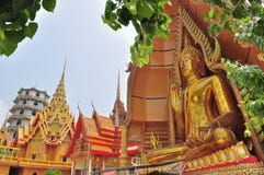 Big Buddha Image At Tham Sua Temple Royalty Free Stock Image