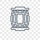 Big Crate concept vector linear icon isolated on transparent background, Big Crate concept transparency logo in outline style royalty free illustration Big Crate concept vector linear icon isolated on transparent background, Big Crate concept transparency logo in outline style royalty free illustration