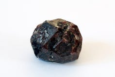 Big Crystal Of Garnet-almandine Stock Photo