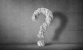 Big question mark, 3d rendering Stock Images Big question mark, 3d rendering Stock Images