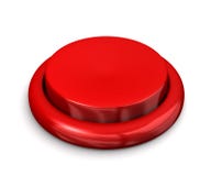 Big Red Button Royalty Free Stock Photography
