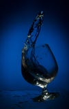 Big Splash Of Fluid In A Glass Royalty Free Stock Image Big Splash Of Fluid In A Glass Royalty Free Stock Image