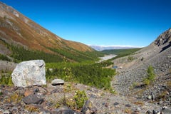 Big Stone, Mountains And Sky. Stock Images Big Stone, Mountains And Sky. Stock Images