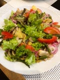 Bijgerecht, salade royalty-vrije stock foto Bijgerecht, salade royalty-vrije stock foto