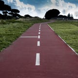 Bike Path Royalty Free Stock Images Bike Path Royalty Free Stock Images