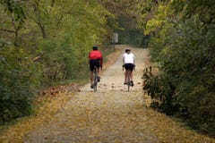 Biking Couple Stock Photos Biking Couple Stock Photos
