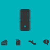 Biljardsymbolslägenhet vektor illustrationer Biljardsymbolslägenhet vektor illustrationer