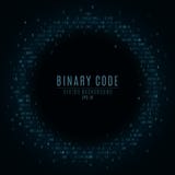 Binaire code Abstracte Banner Dalende blauwe het gloeien aantallen Mondiaal Net Hoogwaardige technologieën, programmering, sc.i-F royalty-vrije illustratie Binaire code Abstracte Banner Dalende blauwe het gloeien aantallen Mondiaal Net Hoogwaardige technologieën, programmering, sc.i-F royalty-vrije illustratie