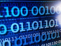 Binary data stream concept, numbers, information - abs royalty free stock image Binary data stream concept, numbers, information - abs royalty free stock image