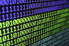 Binary matrix computer data code seamless background. Binary cod Royalty Free Stock Photos Binary matrix computer data code seamless background. Binary cod Royalty Free Stock Photos