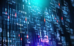binär kod Datamoln Skydd i nätverket Ström för Digitala data binär kod Datamoln Skydd i nätverket Ström för Digitala data