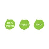 Bio-, Ökologie, organische Logos und Ikonen, Aufkleber, Tags gesunde Nahrungsmittelbioausweise, Satz von rohem, strenger Vegetari vektor abbildung Bio-, Ökologie, organische Logos und Ikonen, Aufkleber, Tags gesunde Nahrungsmittelbioausweise, Satz von rohem, strenger Vegetari vektor abbildung