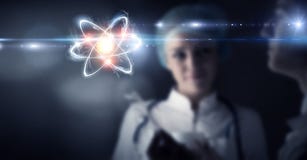Biochimie et technologies Media mélangé Images stock Biochimie et technologies Media mélangé Images stock