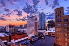 Birmingham Alabama Skyline stock photo Birmingham Alabama Skyline stock photo