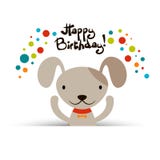 Funny Birthday Dog Royalty Free Stock Photo - Image: 8383795
