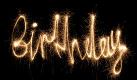 birthday sparkler ελεύθερη απεικόνιση δικαιώματος birthday sparkler ελεύθερη απεικόνιση δικαιώματος