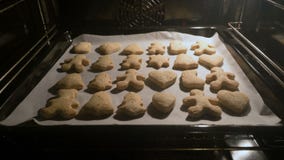 Biscoitos do Natal no forno Biscoitos do Natal no forno