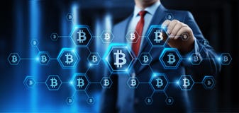 Bitcoin Cryptocurrency Digital Bit Coin BTC Currency Technology Business Internet Concept stock illustration Bitcoin Cryptocurrency Digital Bit Coin BTC Currency Technology Business Internet Concept stock illustration