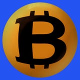 Bitcoin, moneda virtual Fotos de archivo libres de regalías Bitcoin, moneda virtual Fotos de archivo libres de regalías