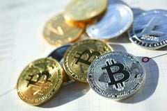 Bitcoin stor design f?r n?gra avsikter fotografering för bildbyråer Bitcoin stor design f?r n?gra avsikter fotografering för bildbyråer