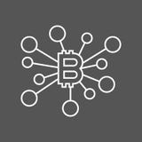 Bitcoin-Zeichenikone f?r Internet-Geldschl?sselw?hrungszeichen und M?nzenbild f?r die Anwendung im Netz Editable Anschlag vektor abbildung Bitcoin-Zeichenikone f?r Internet-Geldschl?sselw?hrungszeichen und M?nzenbild f?r die Anwendung im Netz Editable Anschlag vektor abbildung
