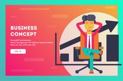 biznesmen sukces również zwrócić corel ilustracji wektora ilustracji biznesmen sukces również zwrócić corel ilustracji wektora ilustracji
