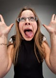 biznesowa niepoczytalna kobieta obrazy stock biznesowa niepoczytalna kobieta obrazy stock