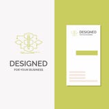 Biznesowy logo dla algorytmu, projekt, metoda, model, proces Pionowo Zielony biznes, Odwiedza? Karcianego szablon/ kreatywne t?o ilustracji Biznesowy logo dla algorytmu, projekt, metoda, model, proces Pionowo Zielony biznes, Odwiedza? Karcianego szablon/ kreatywne t?o ilustracji