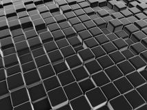 Black abstract cubes background Stock Images Black abstract cubes background Stock Images
