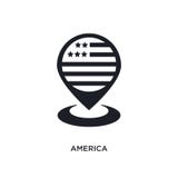 black america isolated vector icon. simple element illustration from united states concept vector icons. america editable logo vector illustration black america isolated vector icon. simple element illustration from united states concept vector icons. america editable logo vector illustration