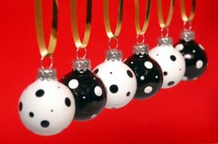 Black And White Christmas Ornament Stock Images Black And White Christmas Ornament Stock Images