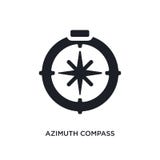 black azimuth compass isolated vector icon. simple element illustration from nautical concept vector icons. azimuth compass vector illustration black azimuth compass isolated vector icon. simple element illustration from nautical concept vector icons. azimuth compass vector illustration