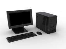 Black computer Black computer