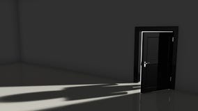 Open Door Dark Room opening white door in a dark room royalty free stock photo - image Open Door Dark Room opening white door in a dark room royalty free stock photo - image