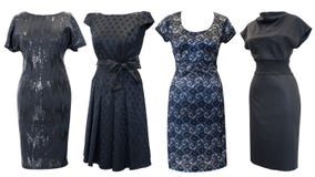Black Dresses Set Stock Images Black Dresses Set Stock Images
