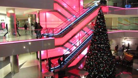 Black Friday al centro commerciale video d archivio Black Friday al centro commerciale video d archivio