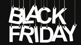 Black Friday 3d rendering Ilustracji Black Friday 3d rendering Ilustracji