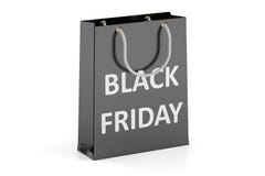 Black Friday pojęcie, torba na zakupy świadczenia 3 d Royalty Ilustracja Black Friday pojęcie, torba na zakupy świadczenia 3 d Royalty Ilustracja
