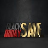 Black Friday Sale 3d tolkningbakgrund stock illustrationer Black Friday Sale 3d tolkningbakgrund stock illustrationer