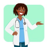 Black fwmale doctor