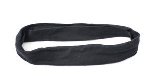 Black Hair Band Isolated Stock Photography Black Hair Band Isolated Stock Photography