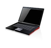 black laptop/ notebook