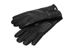 Black Man S Gloves Royalty Free Stock Images