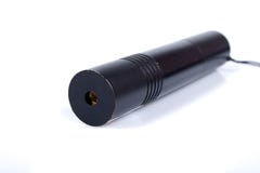 Black Metal LED Laser Pointer Stock Photo Black Metal LED Laser Pointer Stock Photo