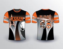 orange rays shirt