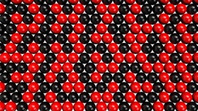 Black and red spheres filling the screen from bottom to top Royalty Free Stock Image Black and red spheres filling the screen from bottom to top Royalty Free Stock Image