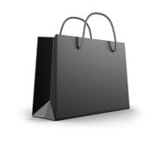 Black Shopping Bag Royalty Free Stock Images