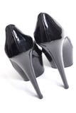 Black Stiletto High Heels From The Back Royalty Free Stock Images Black Stiletto High Heels From The Back Royalty Free Stock Images
